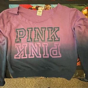 Pink and Blue sweat shirt